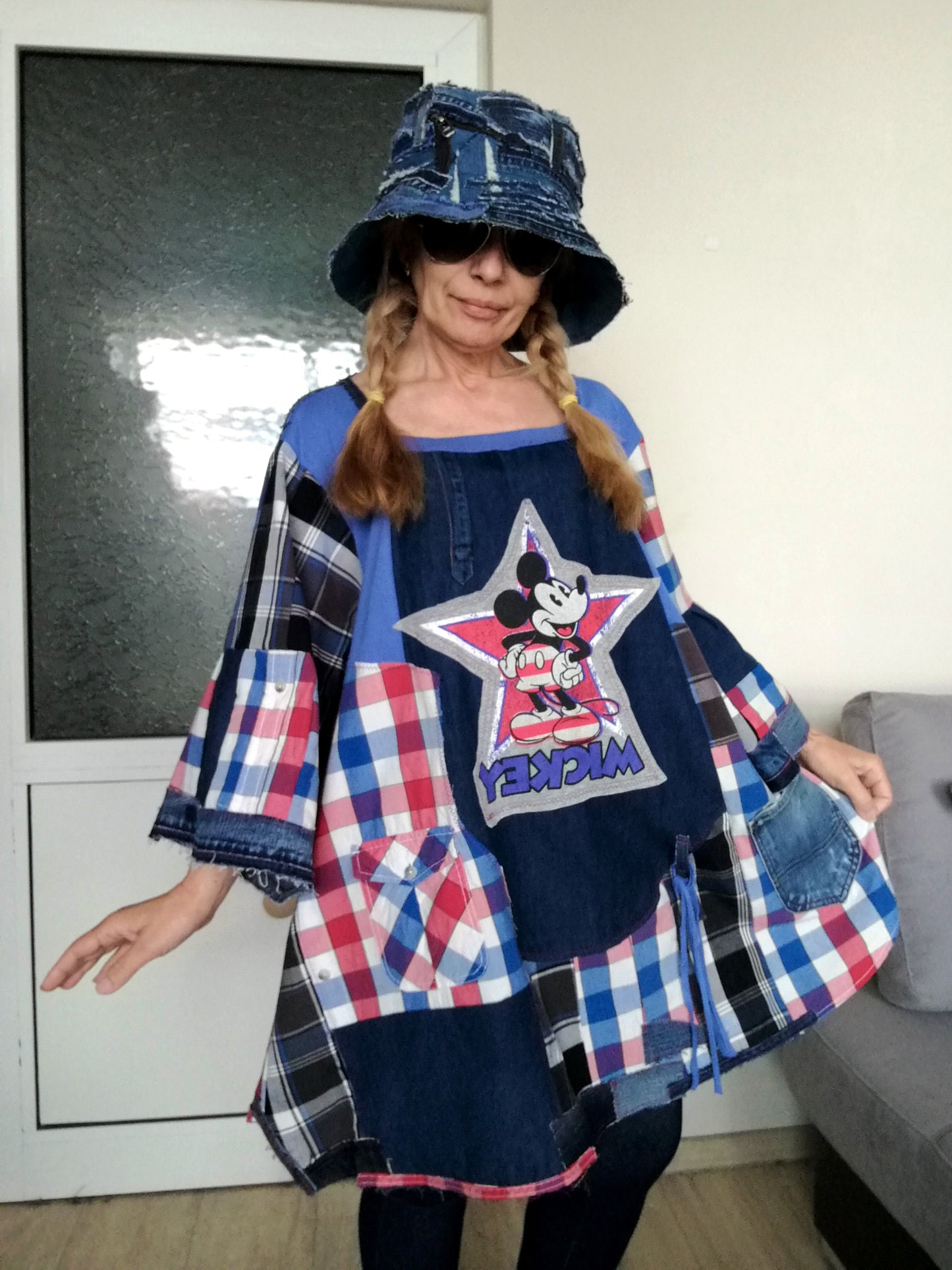 Plus Size Mickey Mouse Dress 3XL Maxi Summer Outfits For Women