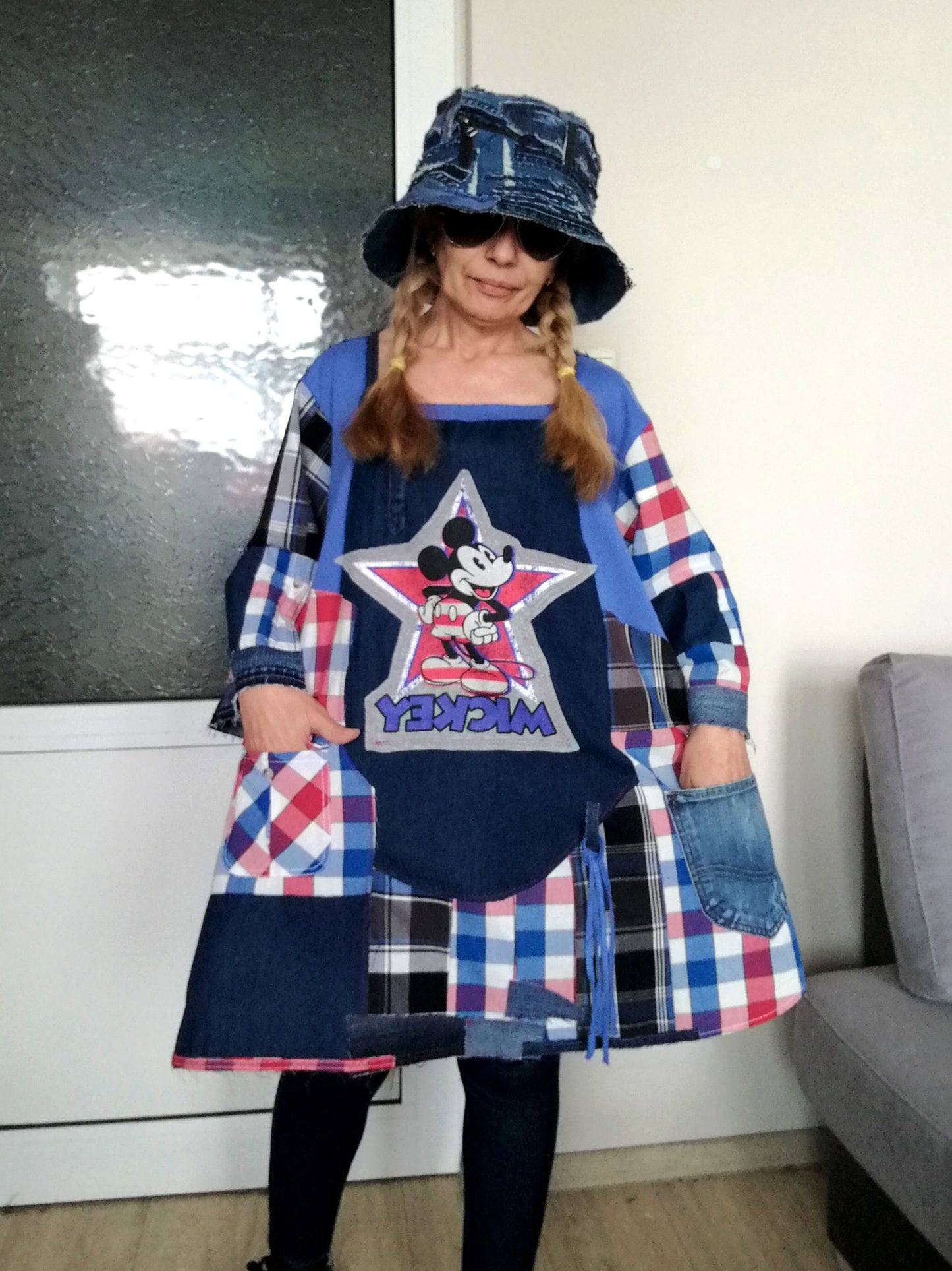Plus Size Mickey Mouse Dress 3XL Maxi Summer Outfits For Women