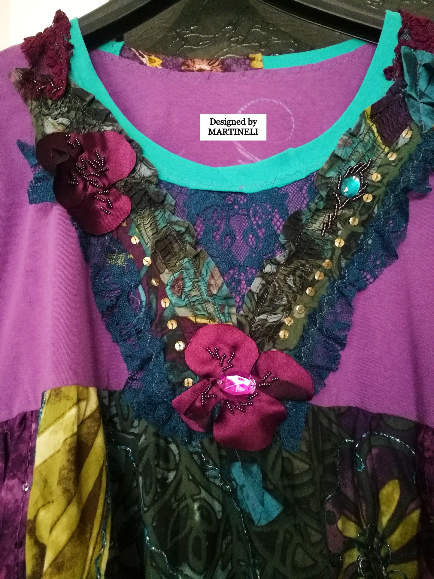 Plus Size T-Shirt Dress 3XL Boho Chic Maxi Dress