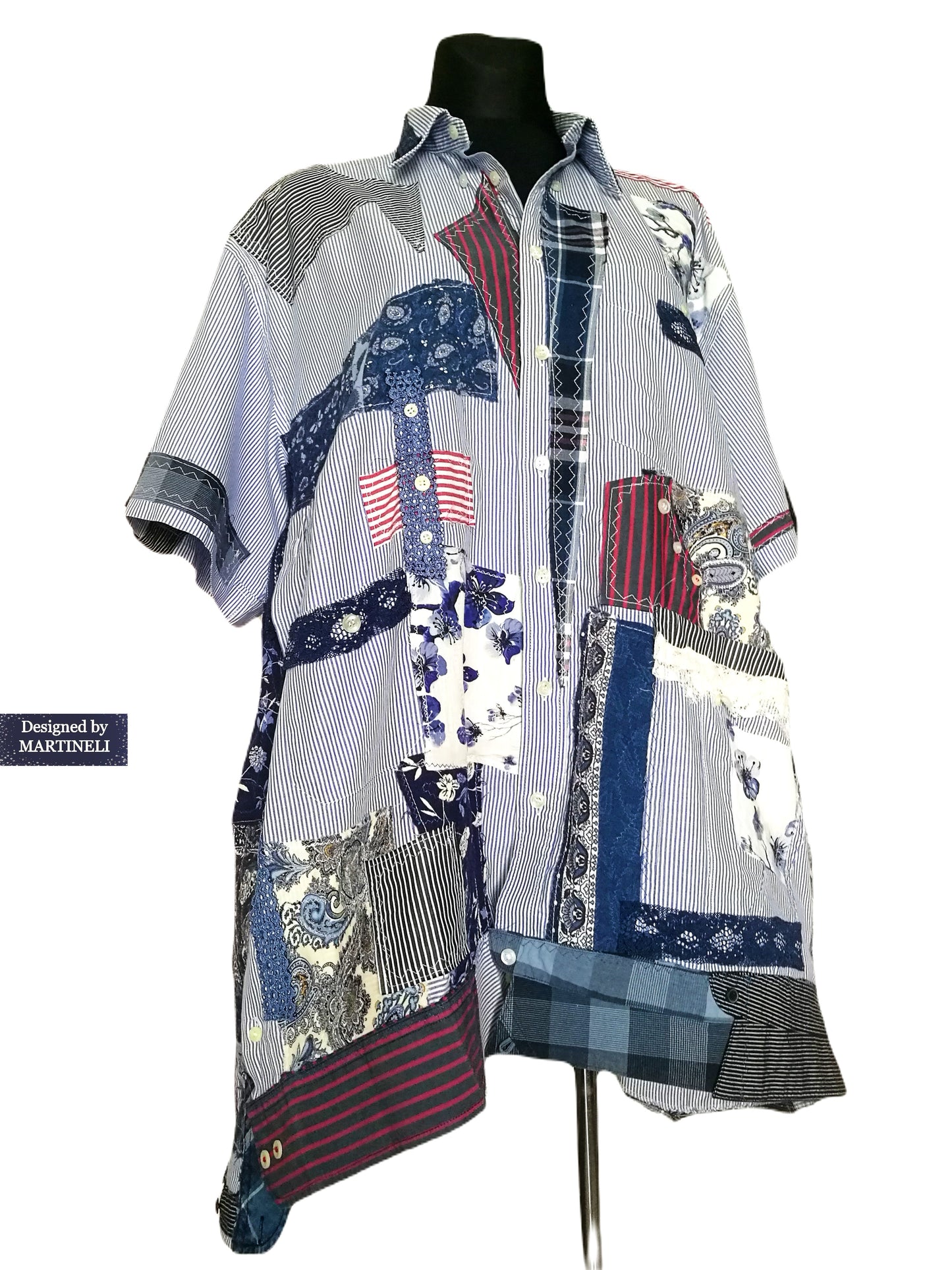 Plus Size Summer Shirt Dress 4XL Maxi Boho Jacket Dress