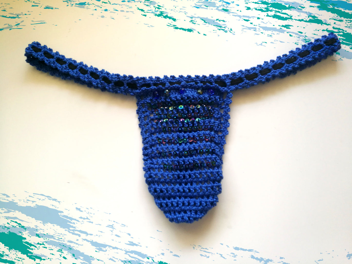Blue Man Thong XL Sexy Thong For Men G String Man