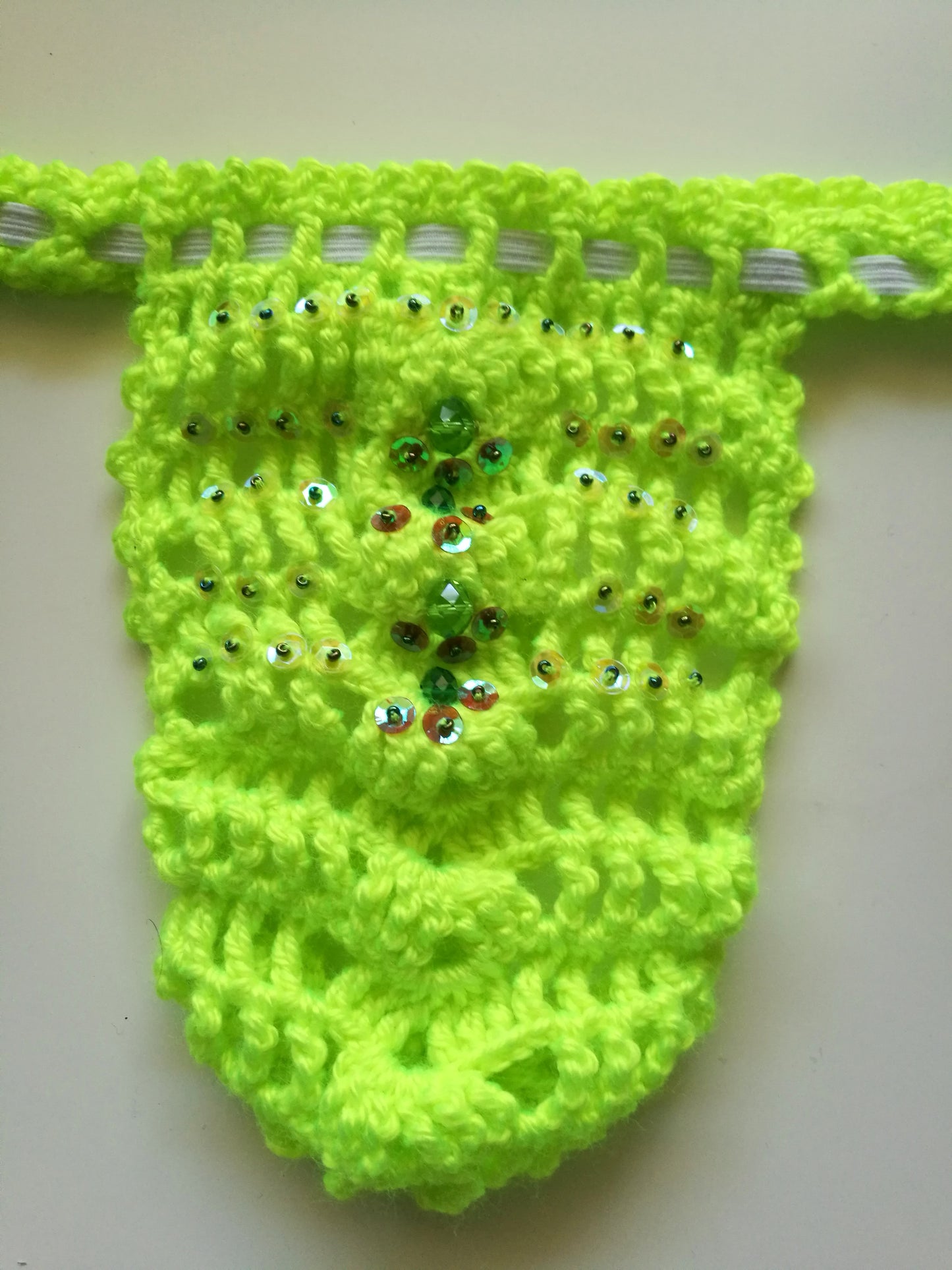 Sexy Man Thong XL Neon Green Thong For Men Erotic Underwear Men