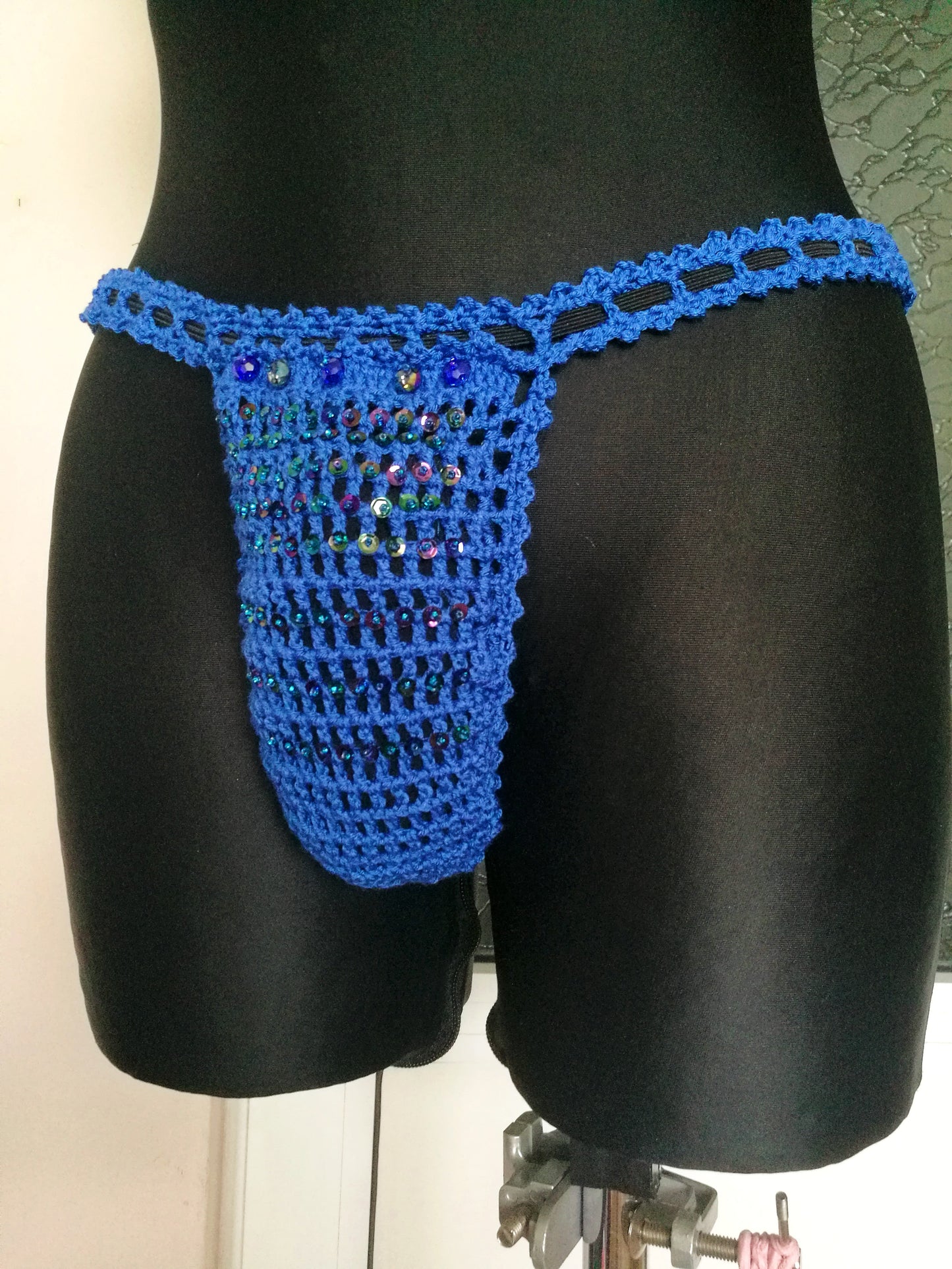 Blue Man Thong XL Sexy Thong For Men G String Man