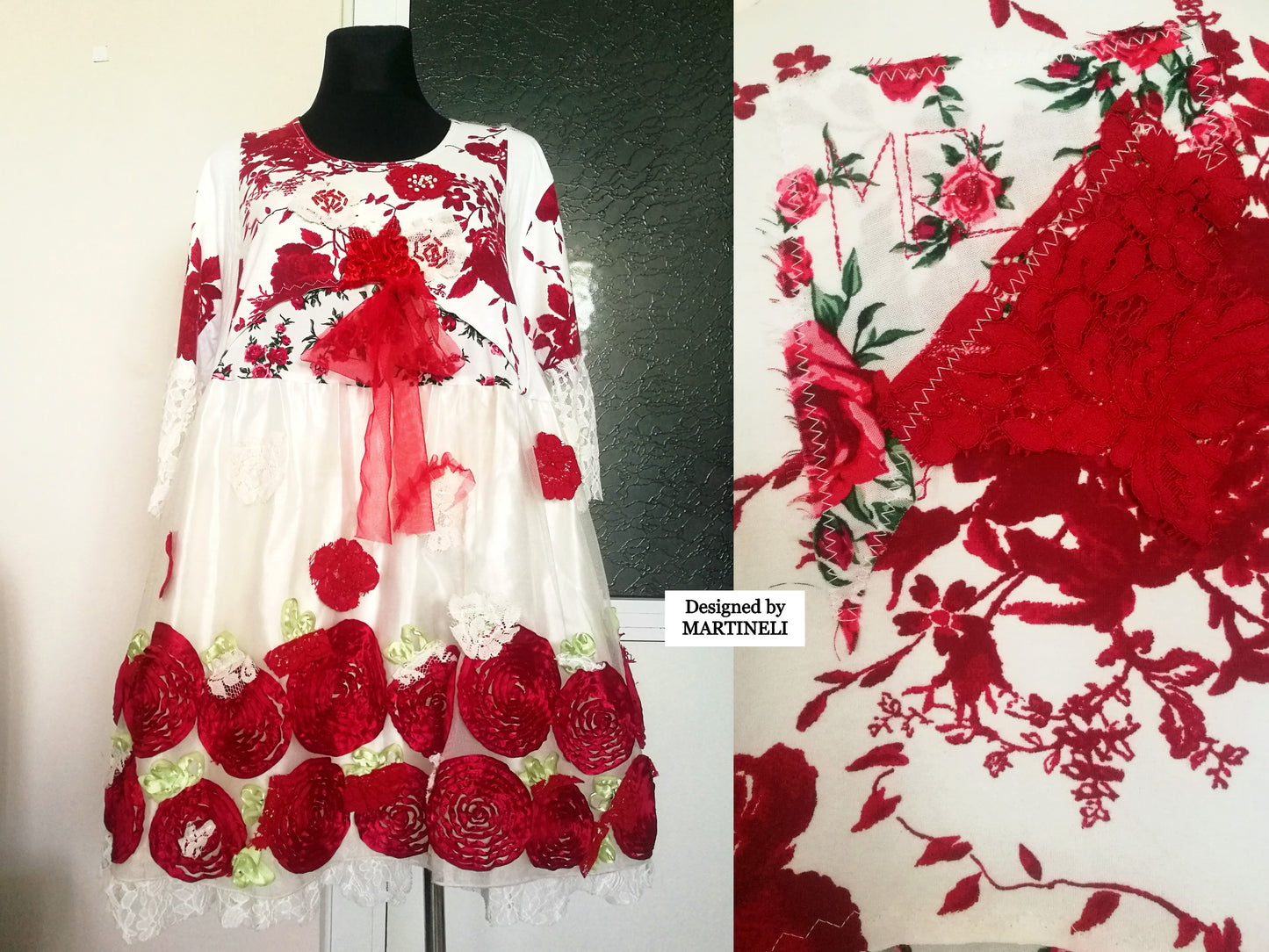 Plus Size Embroidered Dress 4XL Maxi White Summer Dress