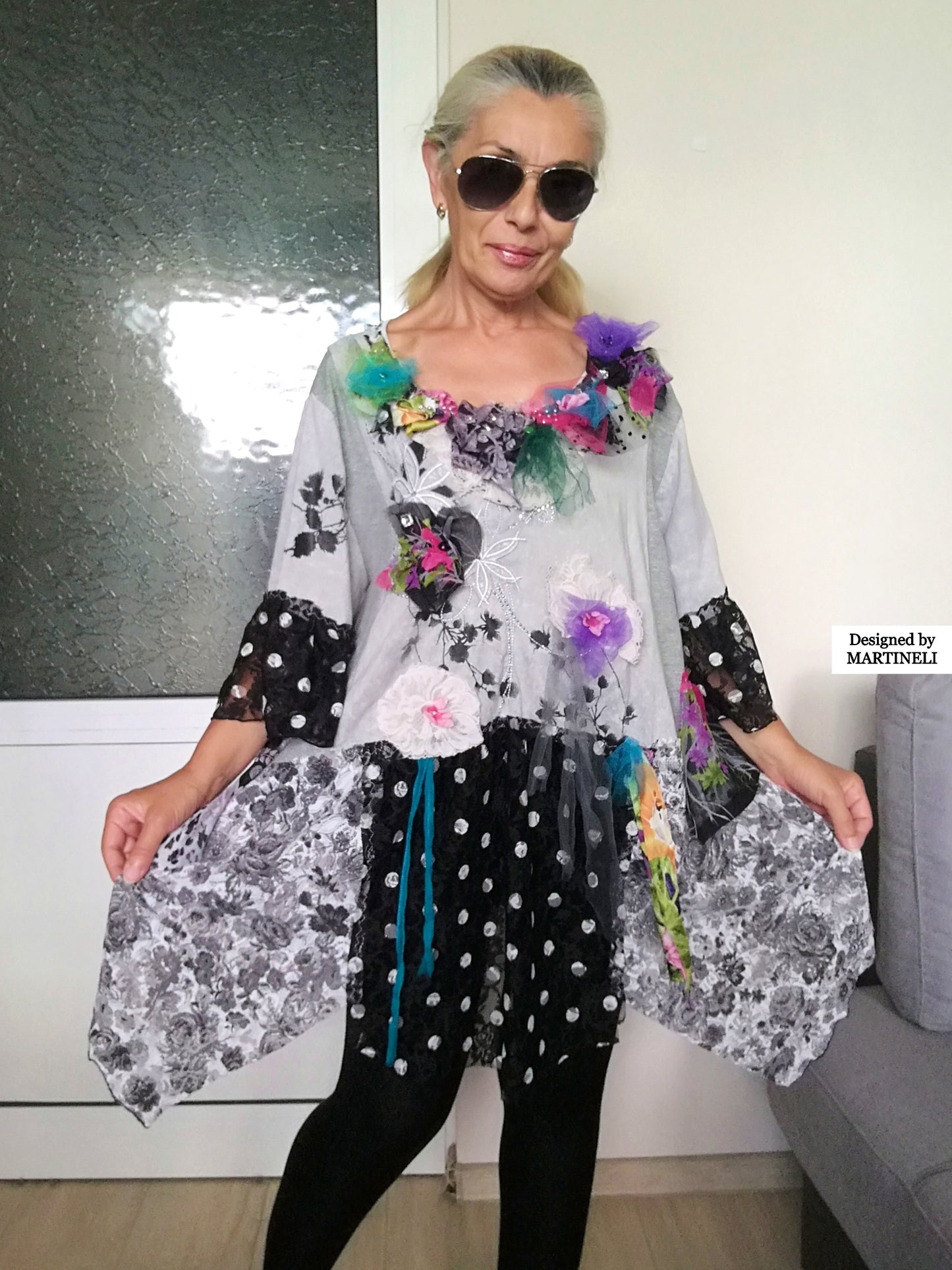 Plus Size Embroiderd Dress 3XL Maxi Summer Dress