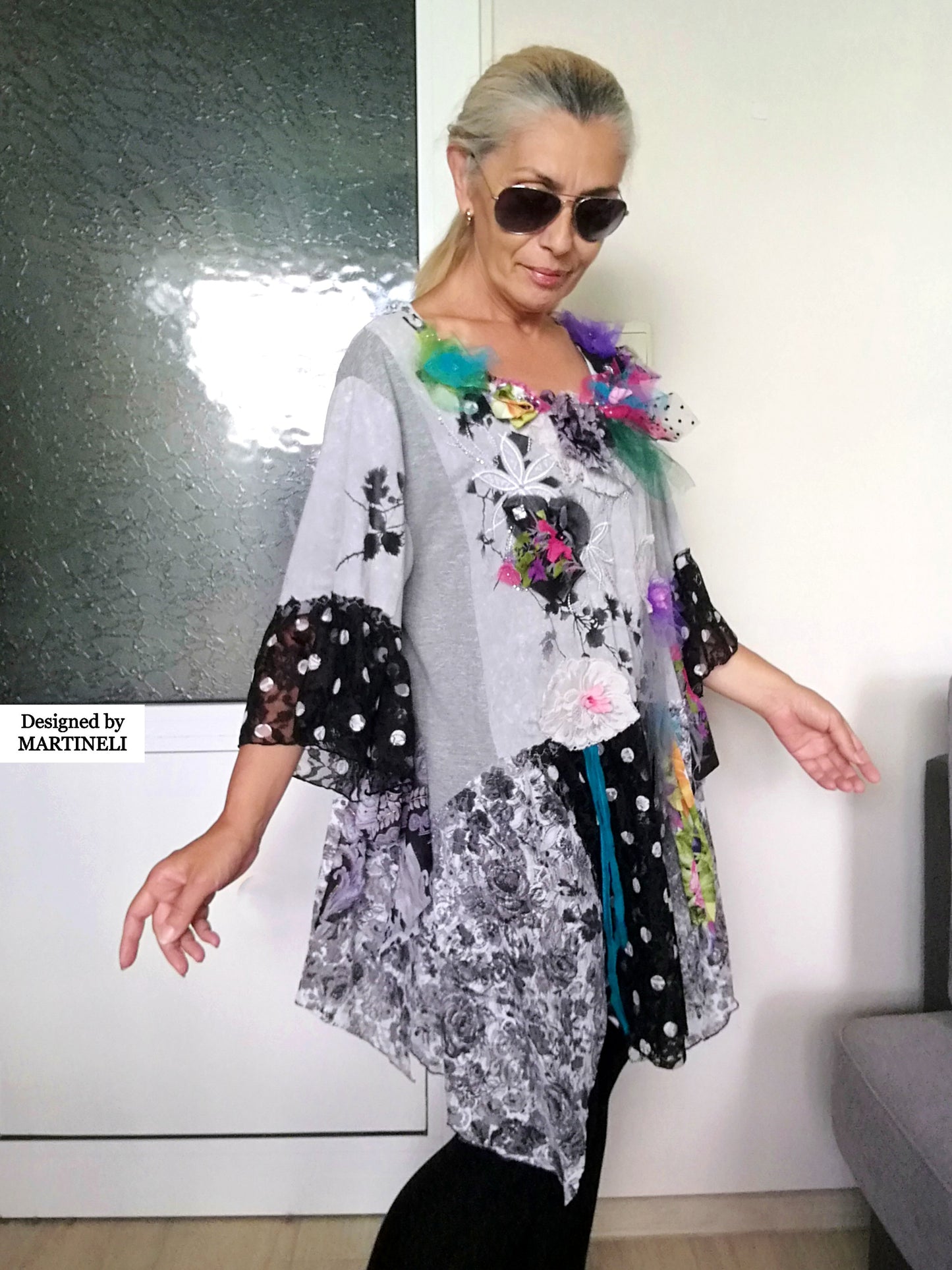 Plus Size Embroiderd Dress 3XL Maxi Summer Dress