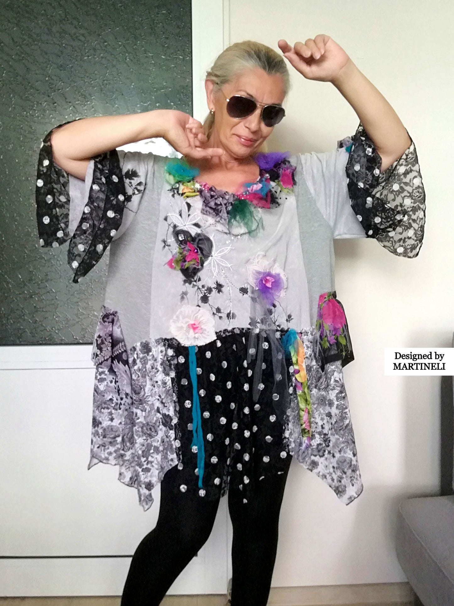 Plus Size Embroiderd Dress 3XL Maxi Summer Dress