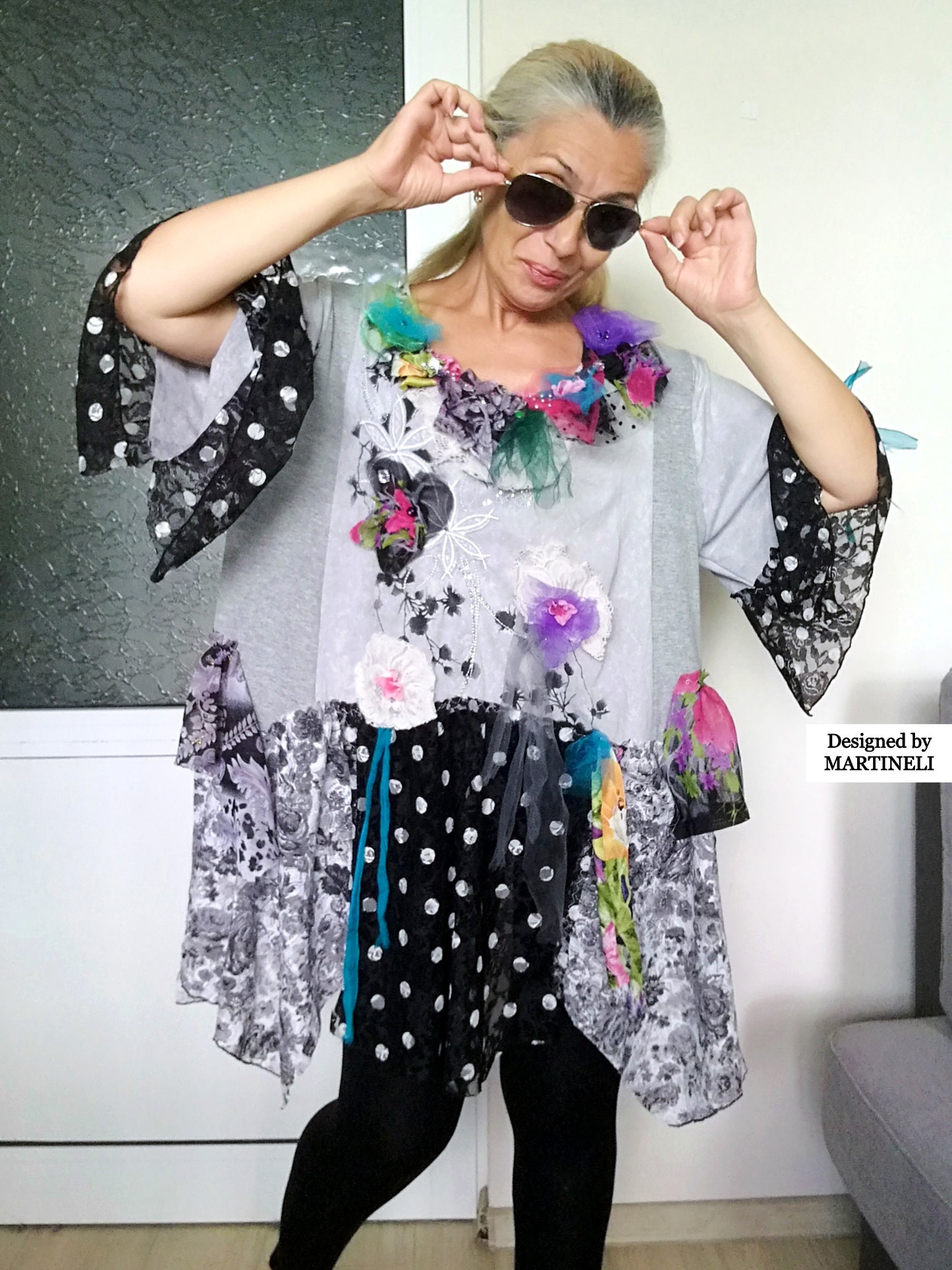 Plus Size Embroiderd Dress 3XL Maxi Summer Dress
