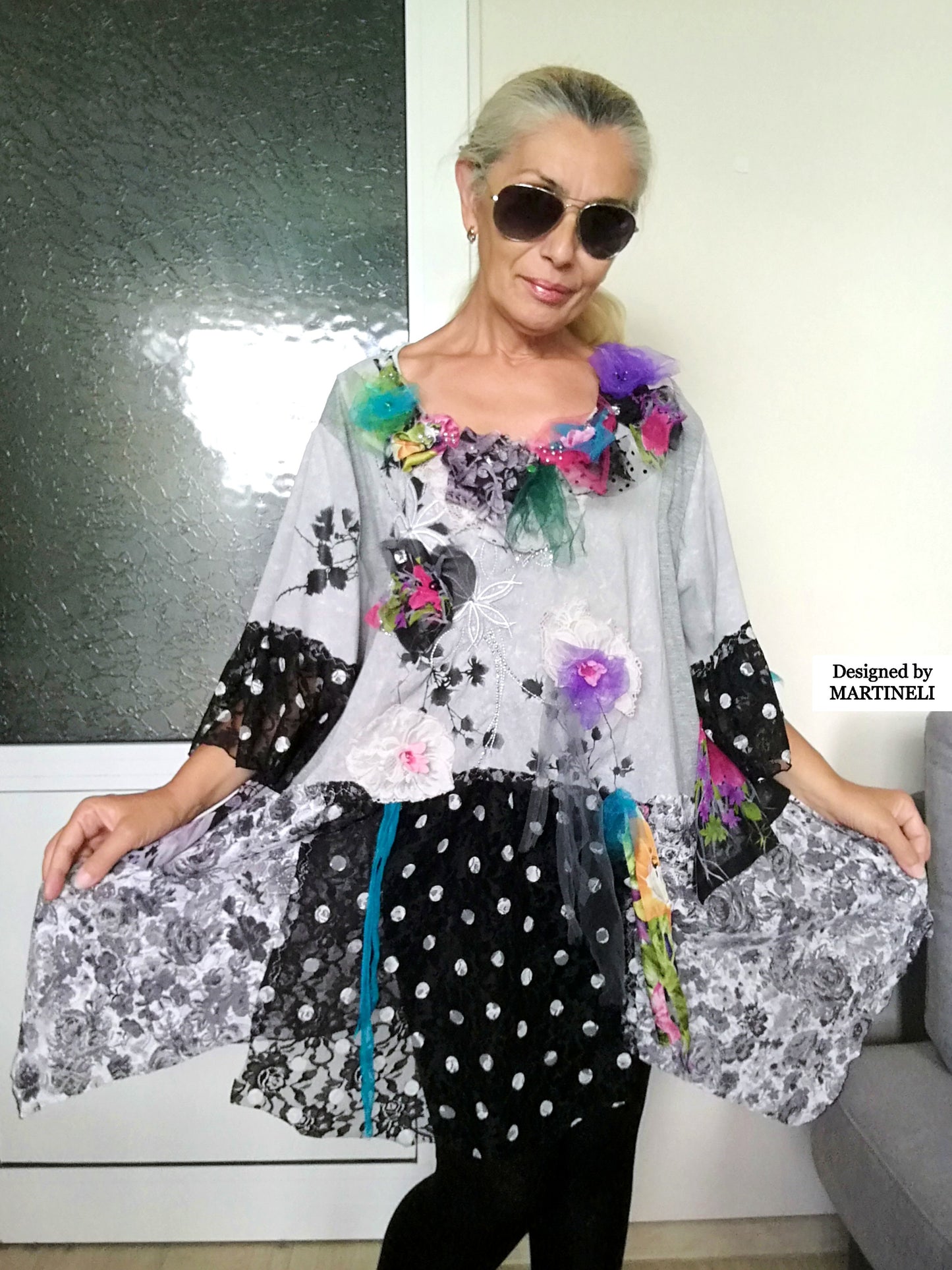 Plus Size Embroiderd Dress 3XL Maxi Summer Dress