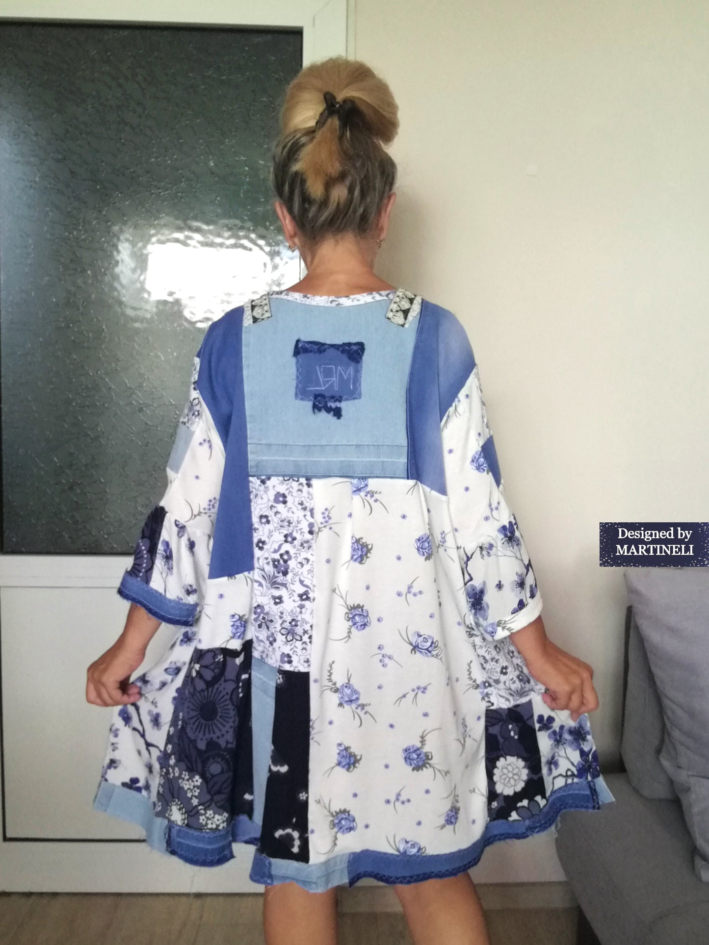 Plus Size Summer Dress 3XL Maxi Denim Shirt Dress
