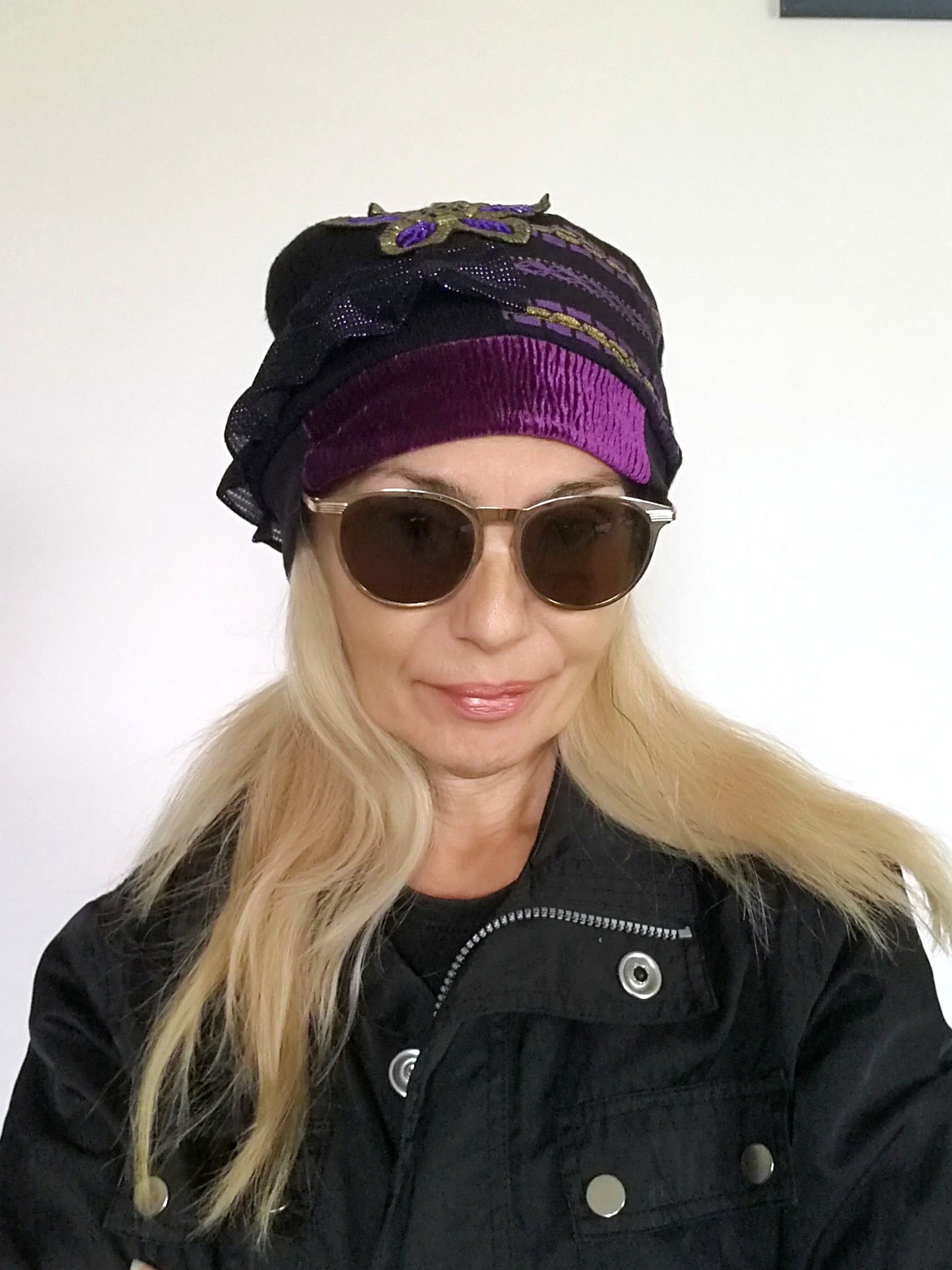 Winter Beanies for Women Black Wool Beanie Warm Knit Beanie