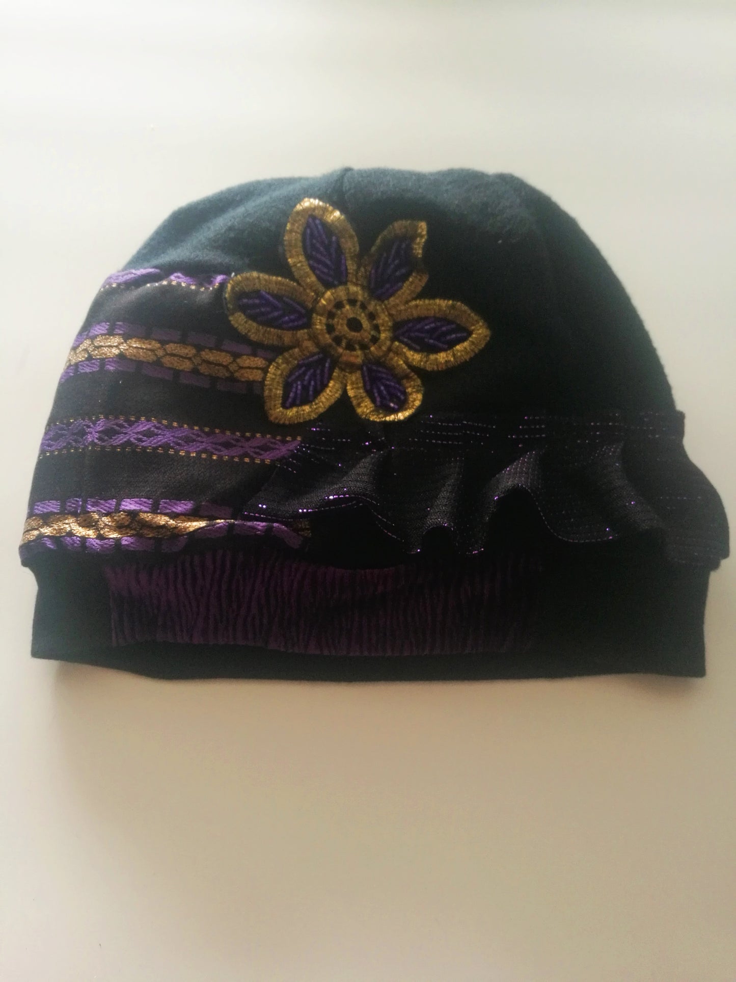Winter Beanies for Women Black Wool Beanie Warm Knit Beanie