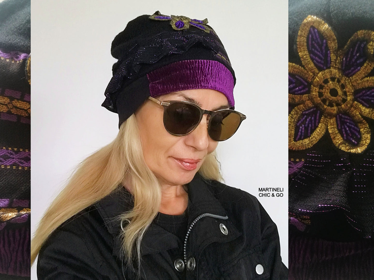 Winter Beanies for Women Black Wool Beanie Warm Knit Beanie