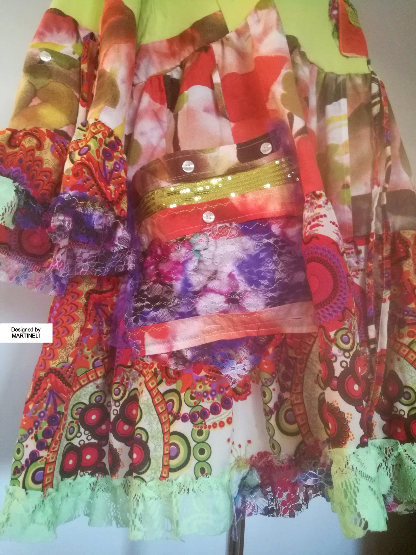 Plus Size Floral Dress 3XL Maxi Summer Tunic Dress