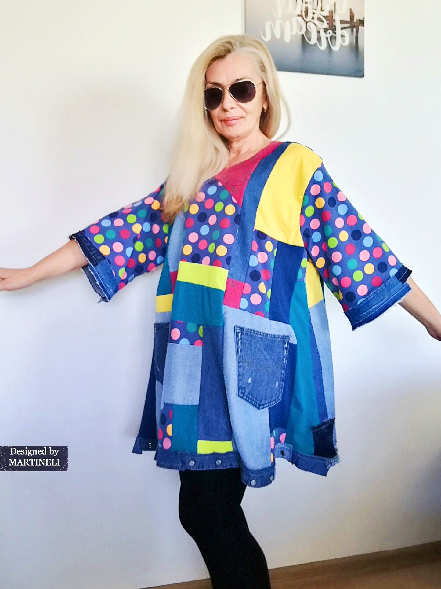Plus Size Summer Dress 3X Maxi Denim Tunic Dress