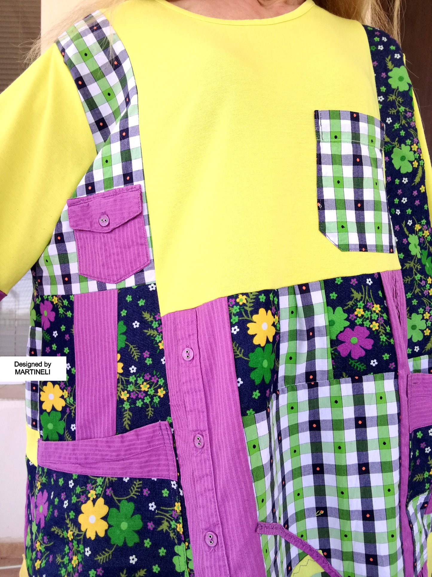 Plus Size Colorful Dress 3X Loose Summer Dress