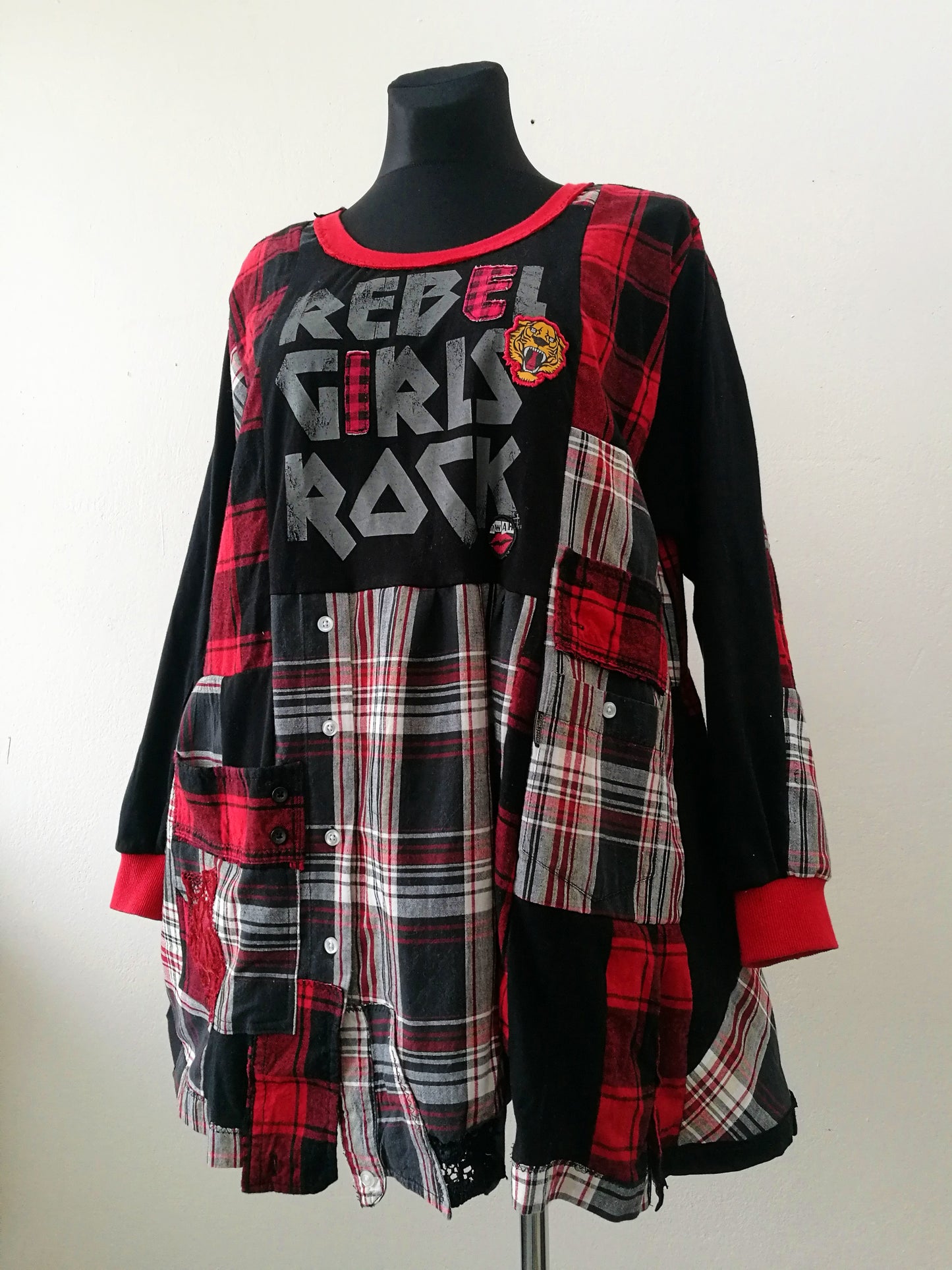 PLUS SIZE SHIRT DRESS,3X/4X MAXI T-SHIRT DRESS