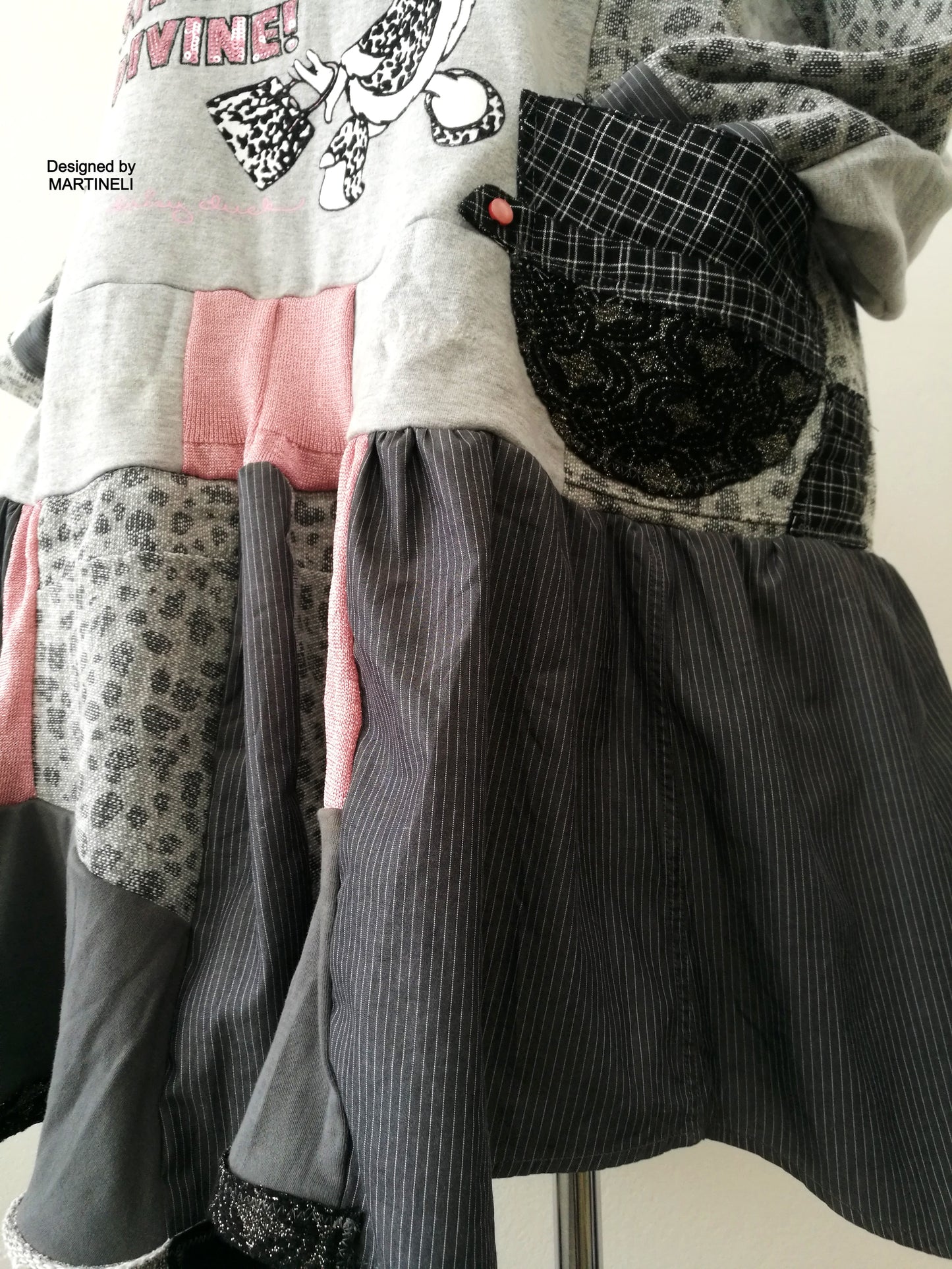 Plus Size Hooded Dress,3X Daisy Duck Sweatshirt Dress