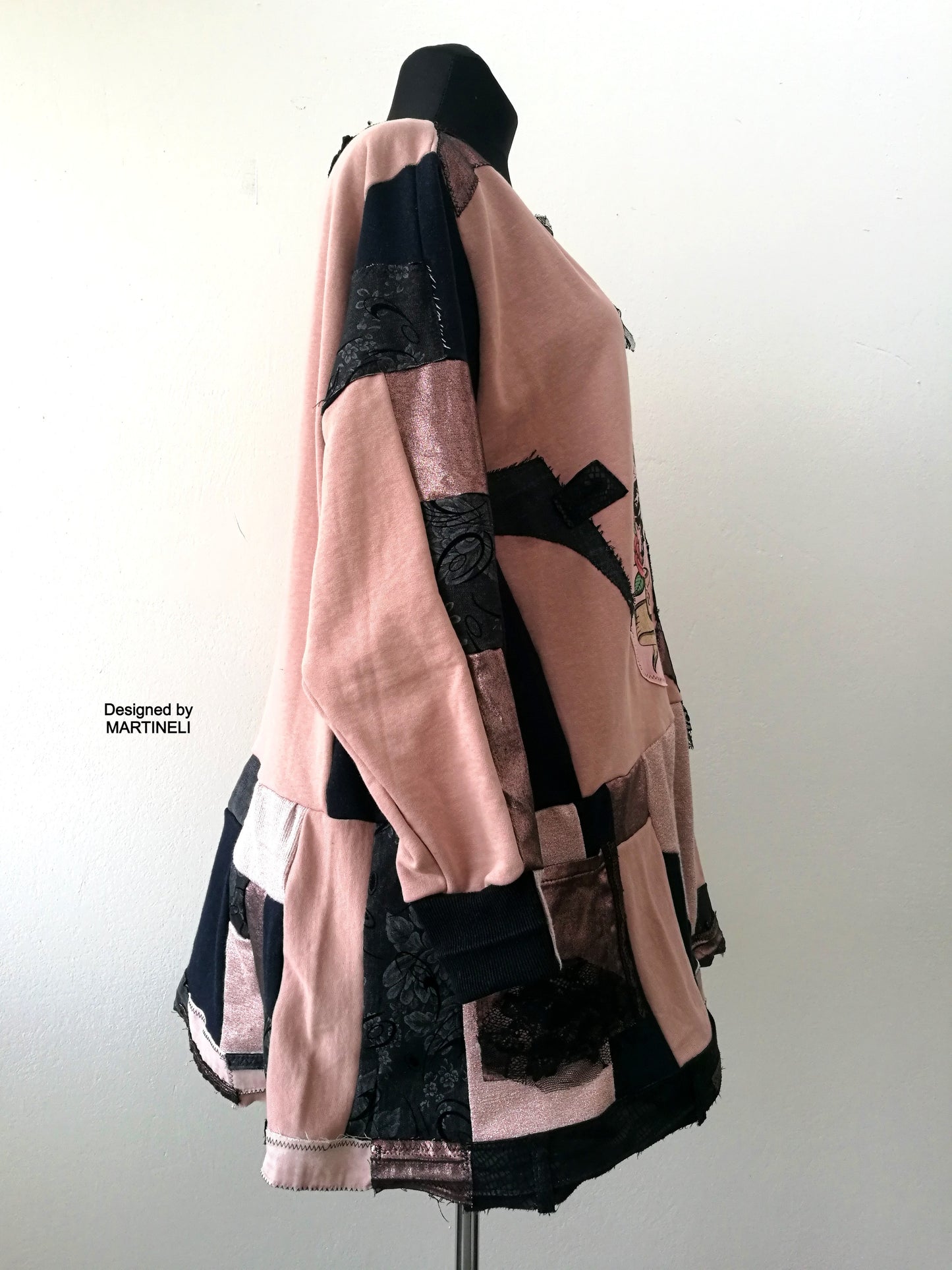 Plus Size Sweatshirt Dress,3X/4X Maxi Gothic Dress