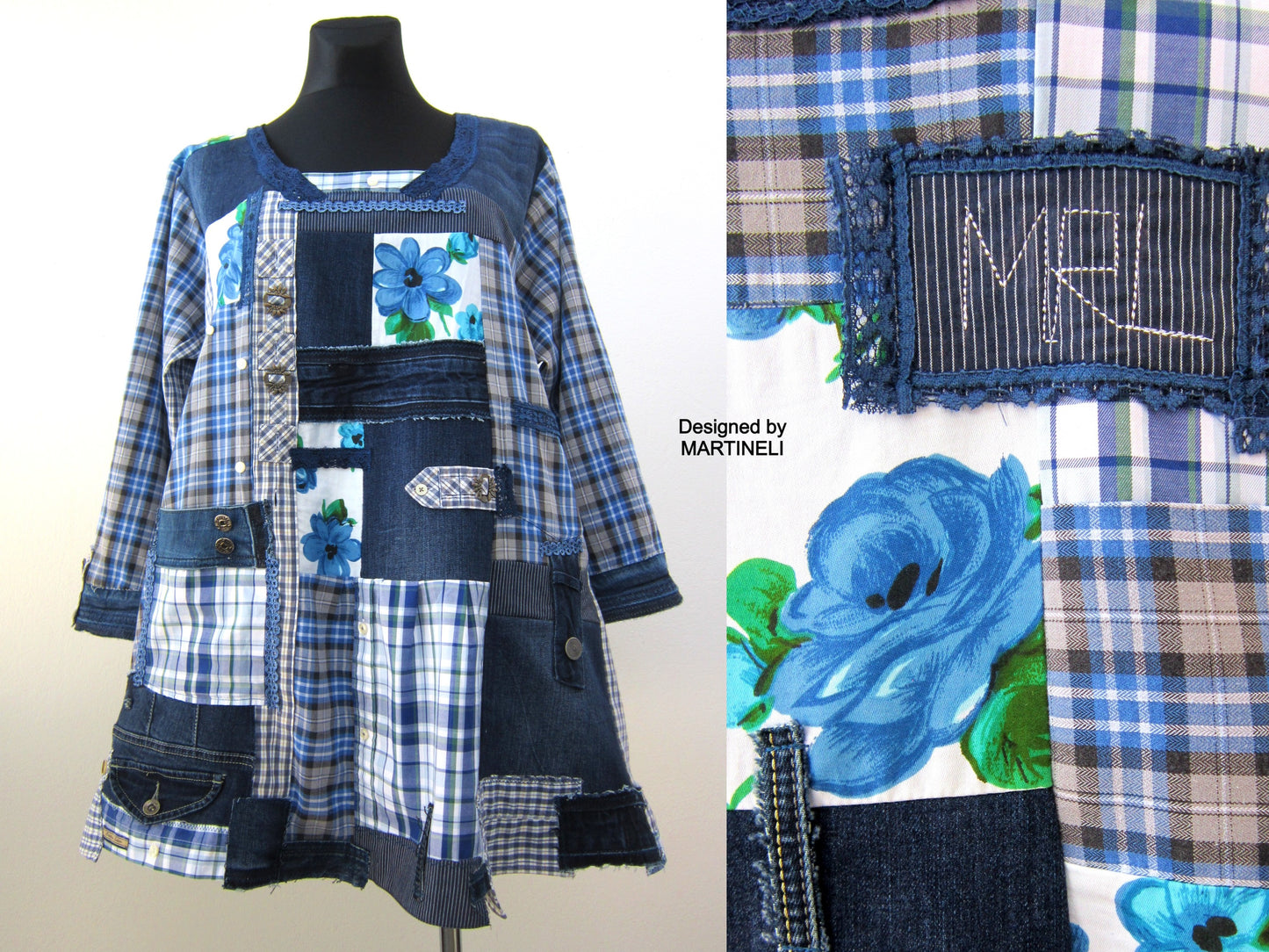 Plus Size Denim Shirt Dress,2XL Maxi Denim Dress
