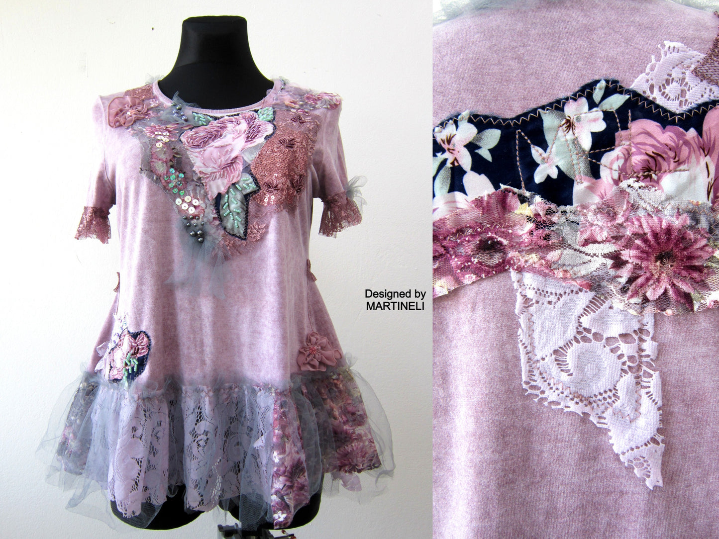 Pink T Shirt Dress,Summer Dress for Women