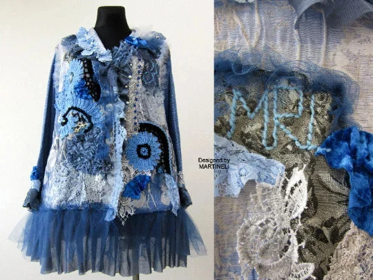 Plus Size Linen Jacket,2XL Boho Chic Embroidered Jacket Dress