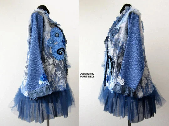 Plus Size Linen Jacket,2XL Boho Chic Embroidered Jacket Dress
