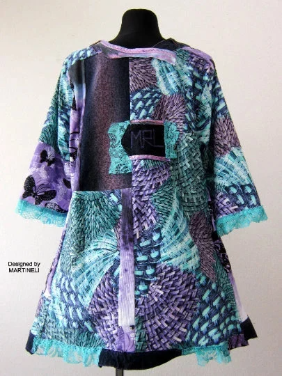 Plus Size Denim Dress,3XL Turquoise for Women