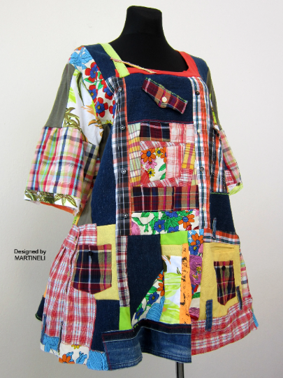 Plus Size Clothing,3XL Short Sleeves Denim Shirt Dress
