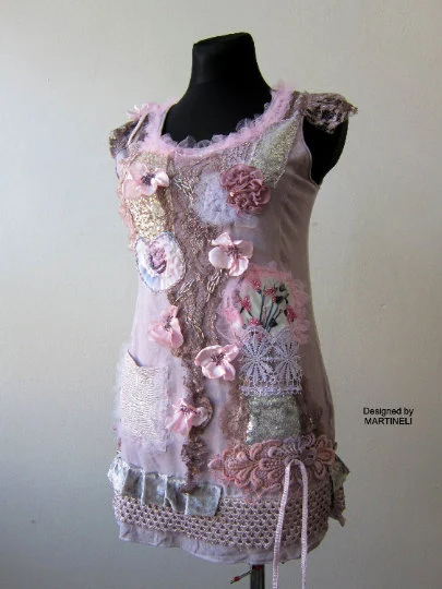 Pink Tank Dress,S Sleeveless Summer Dress for Women