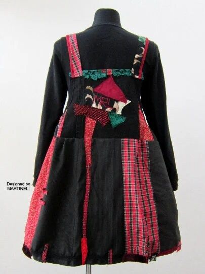 Plus Size Denim Overall Dress, 3XL Boho Style Maxi Pinafore Dress