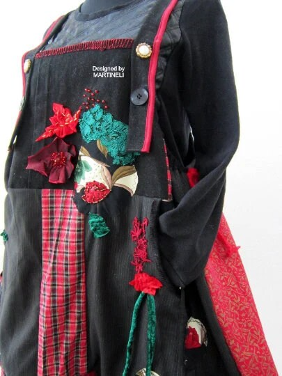 Plus Size Denim Overall Dress, 3XL Boho Style Maxi Pinafore Dress