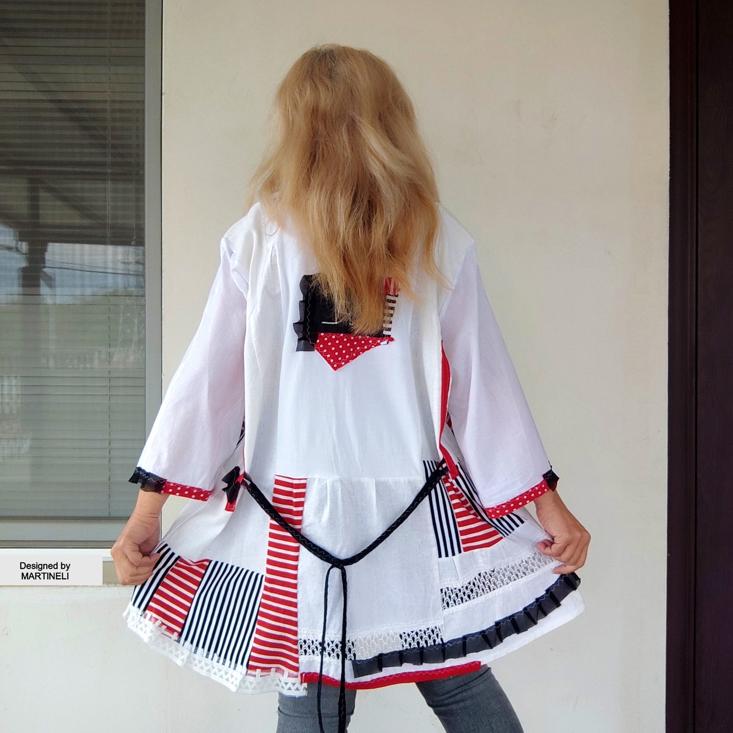 Plus Size White Summer Linen Dress,2XL Betty Boop Dress For Women