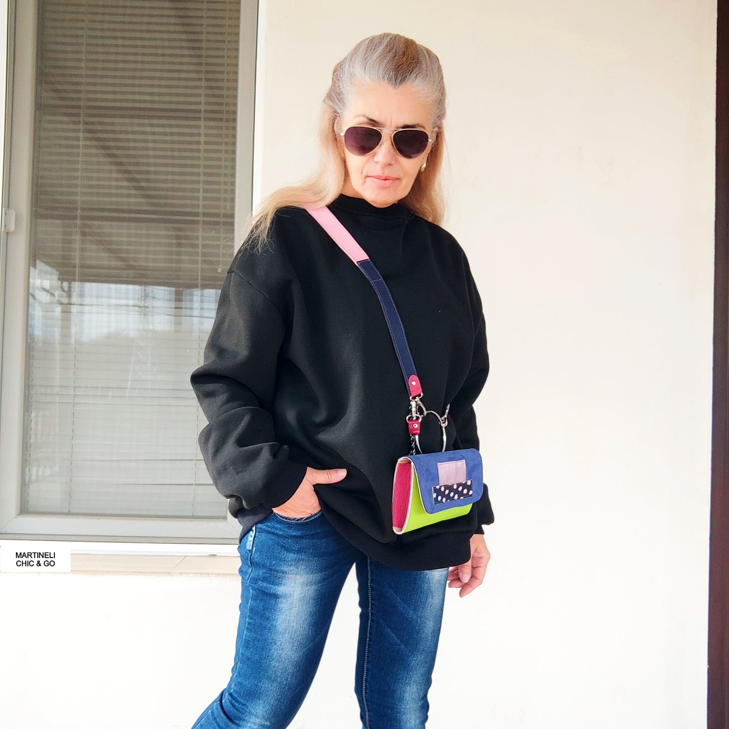 Mini Leather iPhone Bag,Yellow Party Clutch,Minimalist Animal Print Handbag