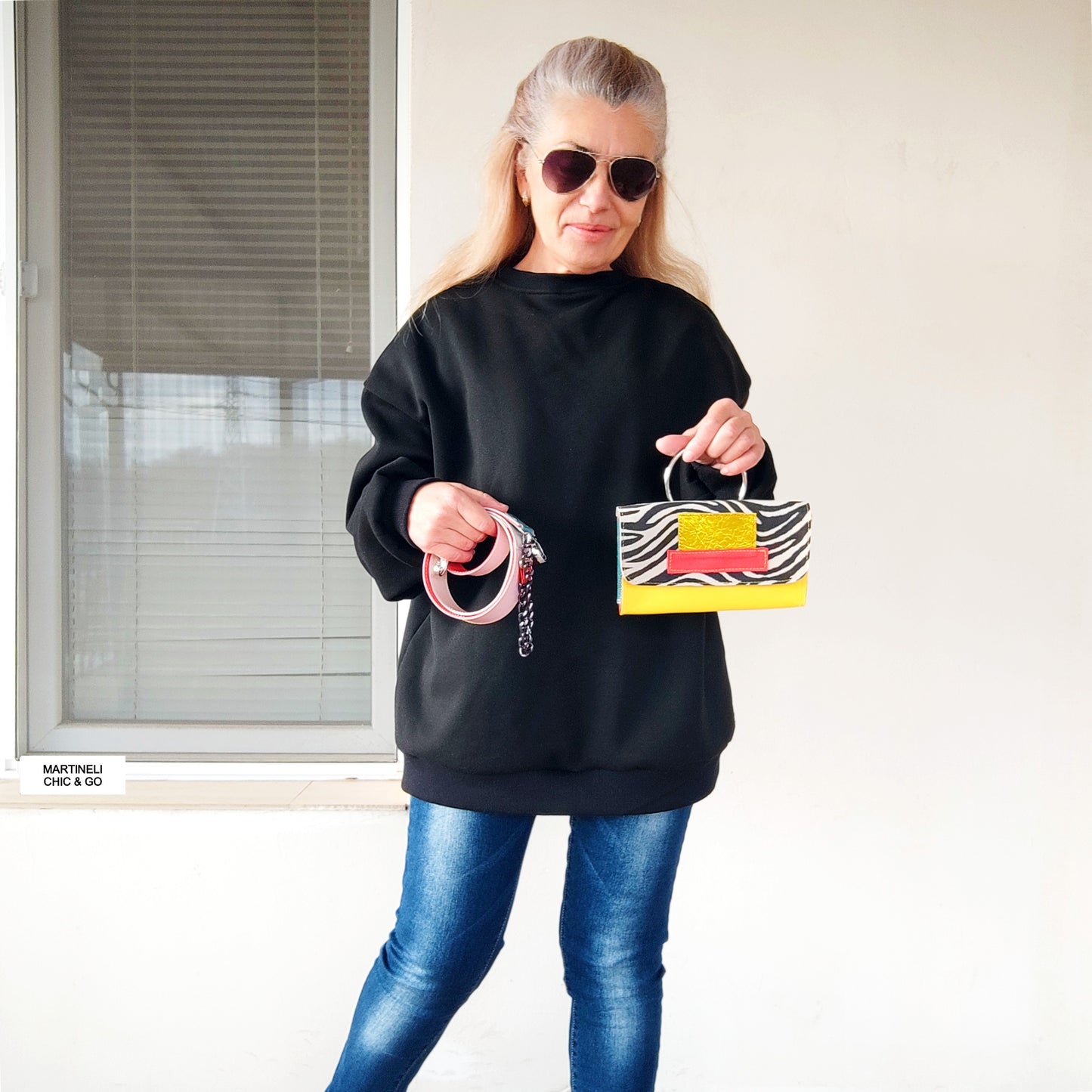 Mini Leather iPhone Bag,Yellow Party Clutch,Minimalist Animal Print Handbag