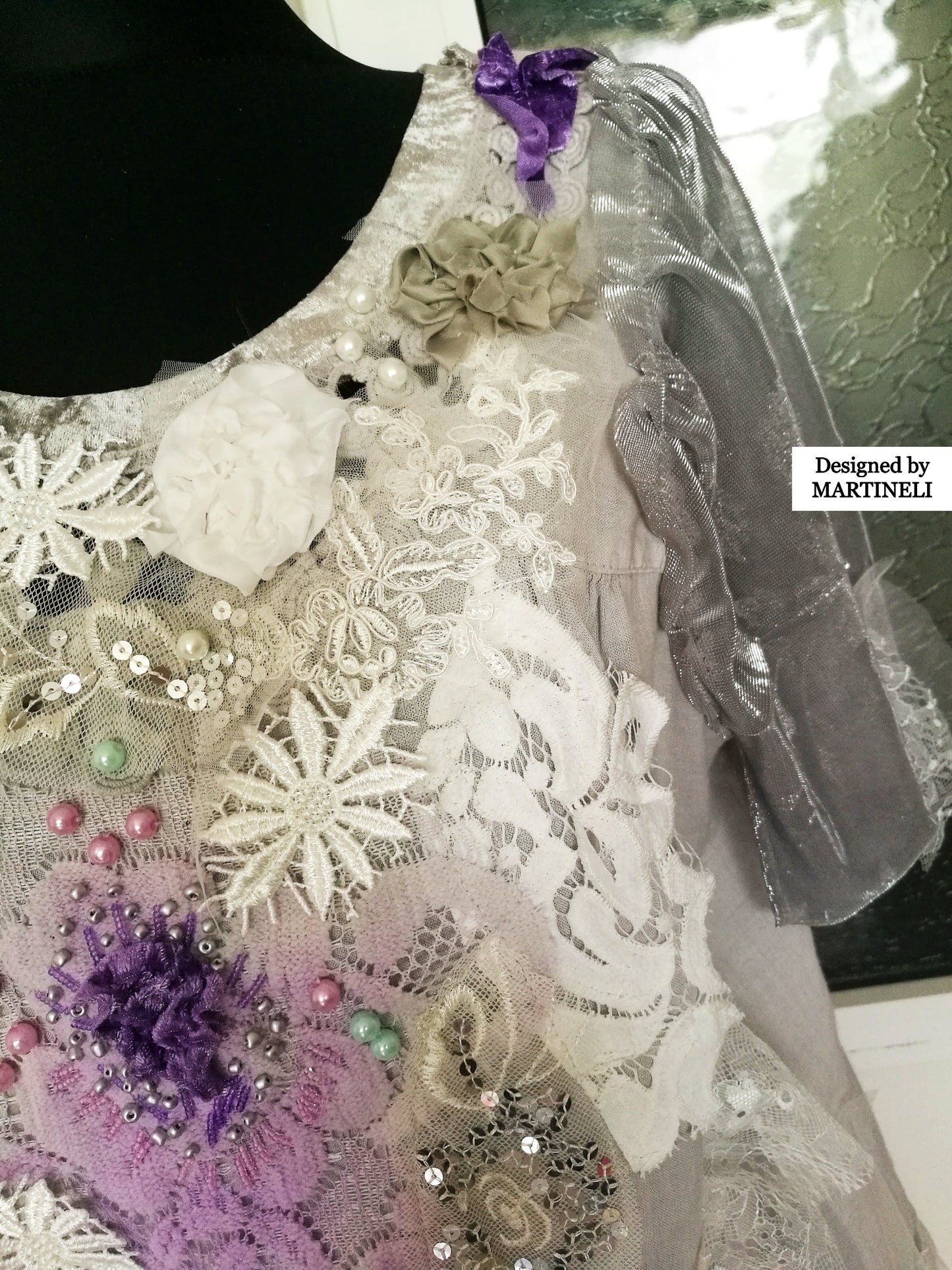 Plus Size Embroidered Linen Dress 2XL Maxi Boho Summer Dress