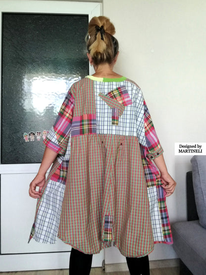 Plus Size Summer Dress 3XL Maxi Boho Shirt Dress For Women
