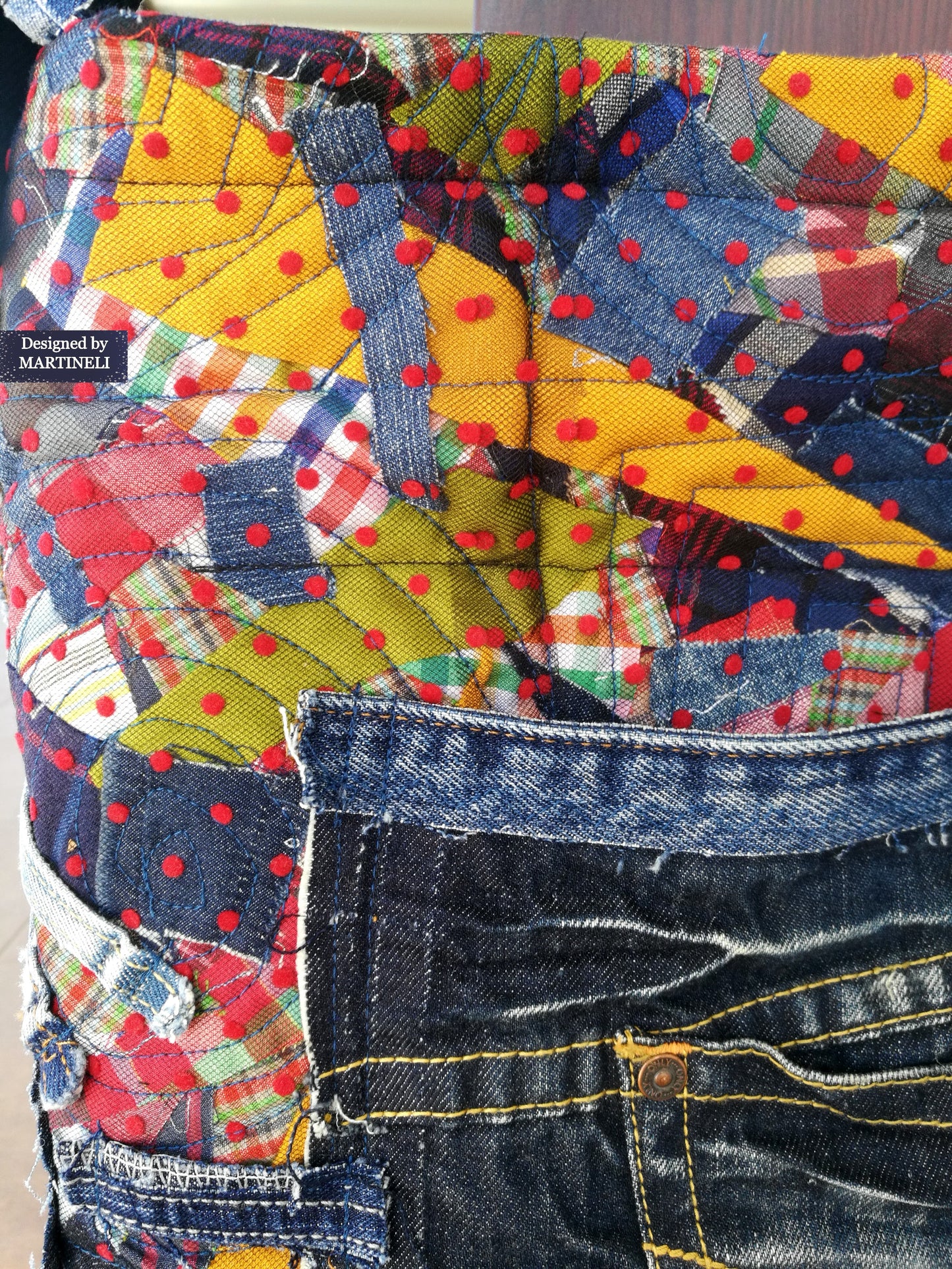 Denim Crossbody Bag for Women Large Jeans Travel Bag