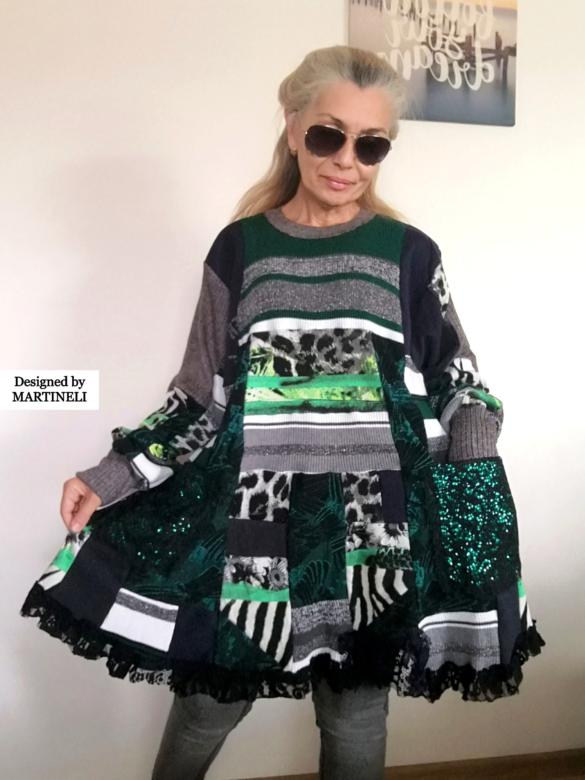 Sweater and hotsell skirt 5xl