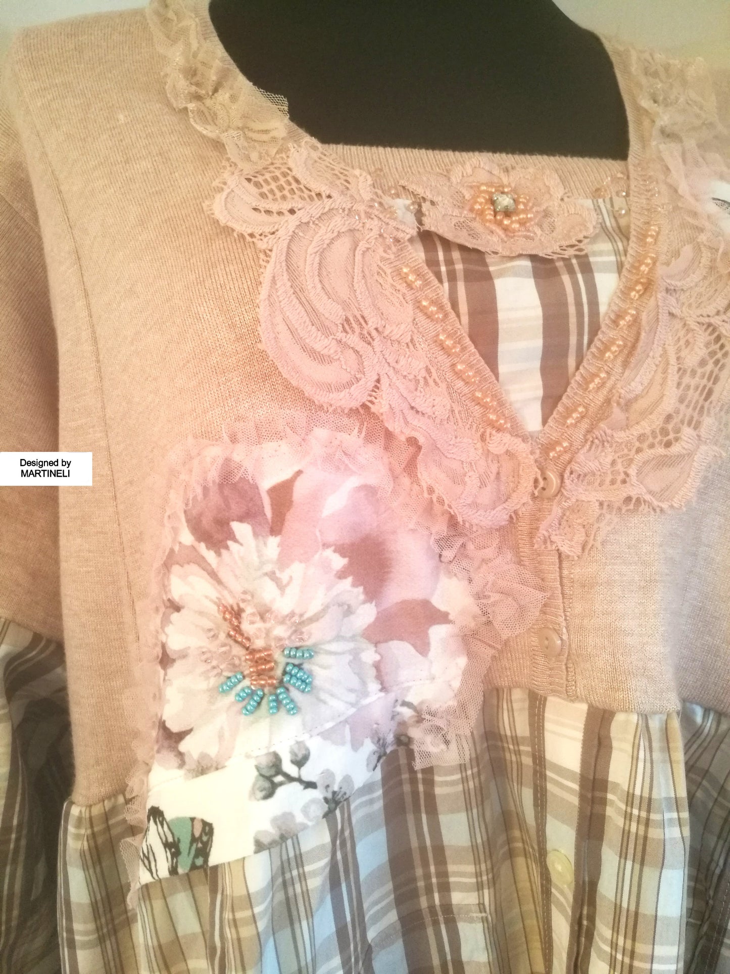 Plus Size Sweater Dress 4XL Maxi Floral Tunic Dress