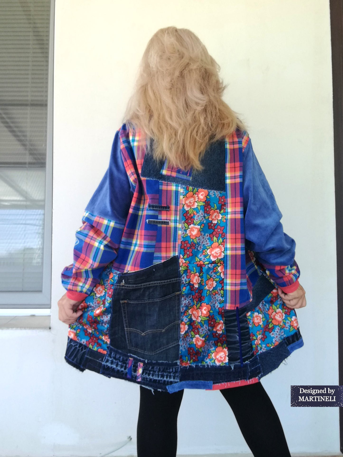 Plus Size Denim Shirt Dress,3XL Boho Style Tunic Dress