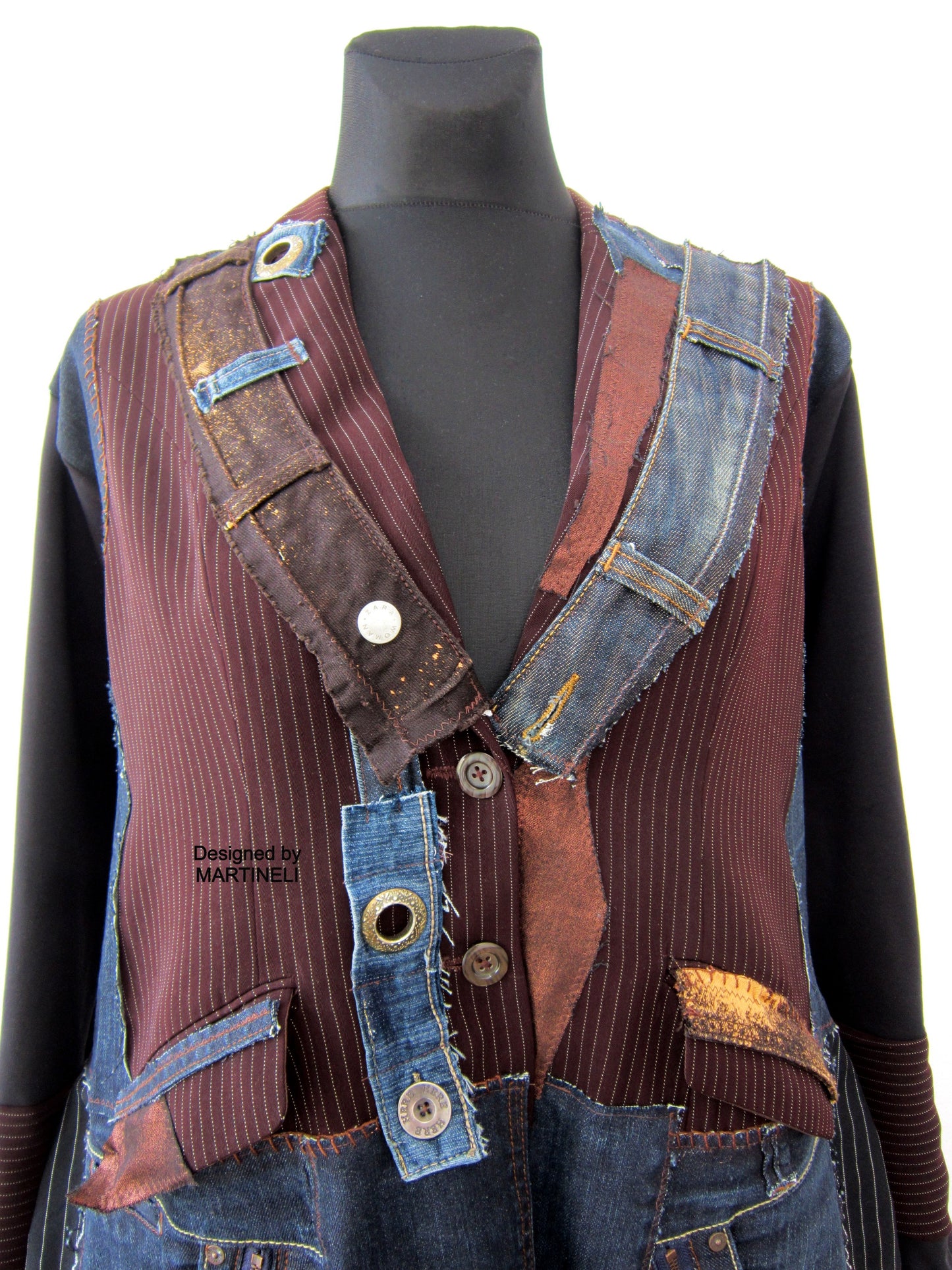 Plus Size Denim Coat,3XL Oversized Brown Jacket Coat for Women