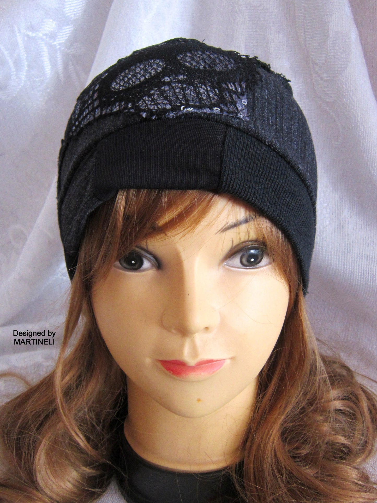 Beanie Hat for Women,Gray Skull Beanie Hat