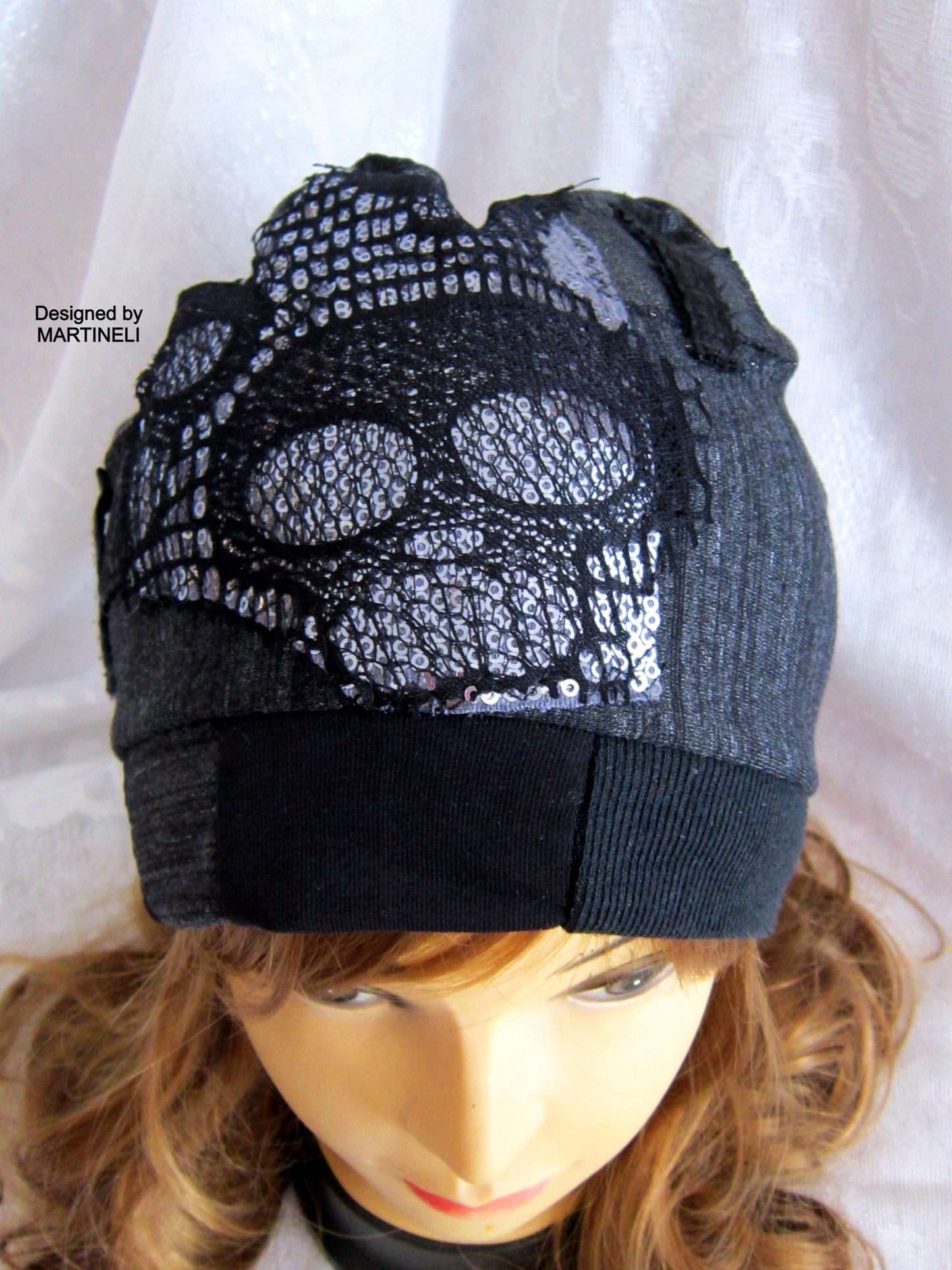 Beanie Hat for Women,Gray Skull Beanie Hat