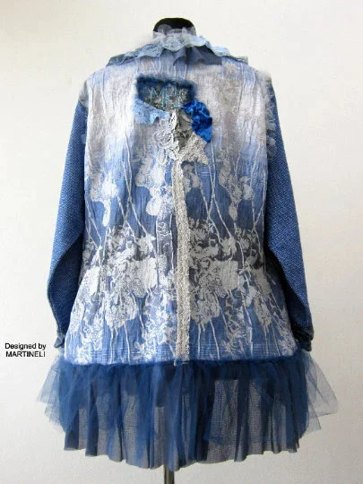 Plus Size Linen Jacket,2XL Boho Chic Embroidered Jacket Dress
