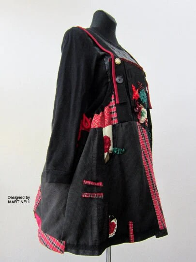 Plus Size Denim Overall Dress, 3XL Boho Style Maxi Pinafore Dress
